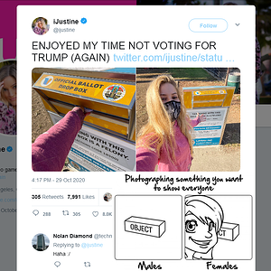 iJustine on Twitter_ _ENJOYED MY TIME NOT VOTING FOR TRUMP (AGAIN) h_ - archive.is.png